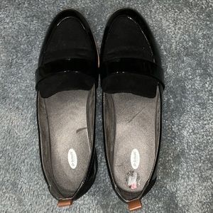 Dr Scholls suede loafers